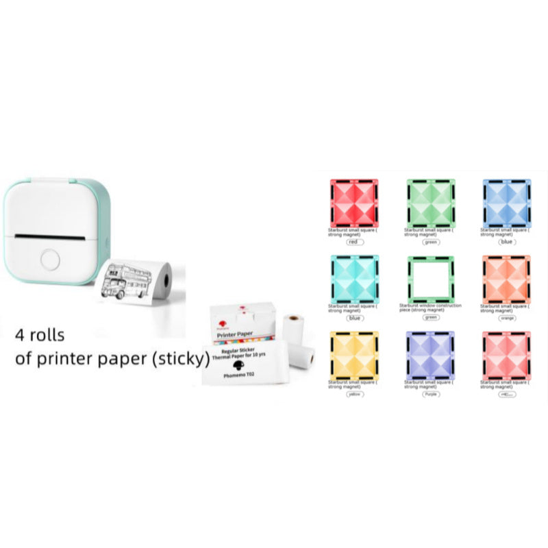 Phomemo T02 – Tragbarer Mini-Thermodrucker für Etiketten und Fotos