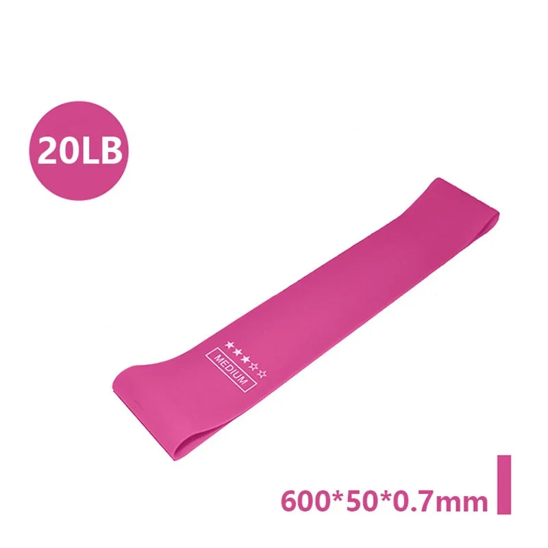 Fitness widerstandsbänder-Elastische Trainingsbänder aus Gummi für Yoga, Pilates und Muskelaufbau