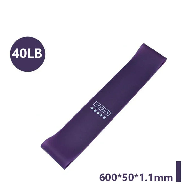 Fitness widerstandsbänder-Elastische Trainingsbänder aus Gummi für Yoga, Pilates und Muskelaufbau