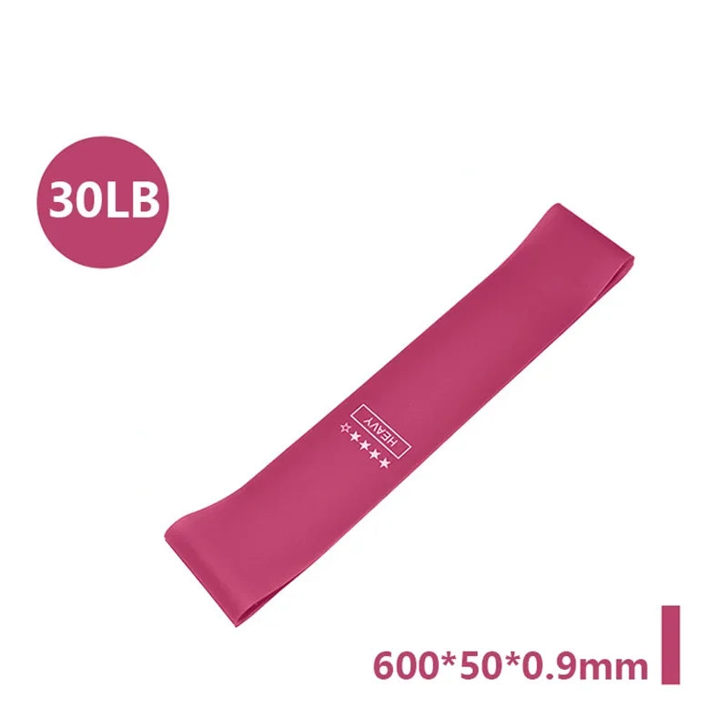 Fitness widerstandsbänder-Elastische Trainingsbänder aus Gummi für Yoga, Pilates und Muskelaufbau